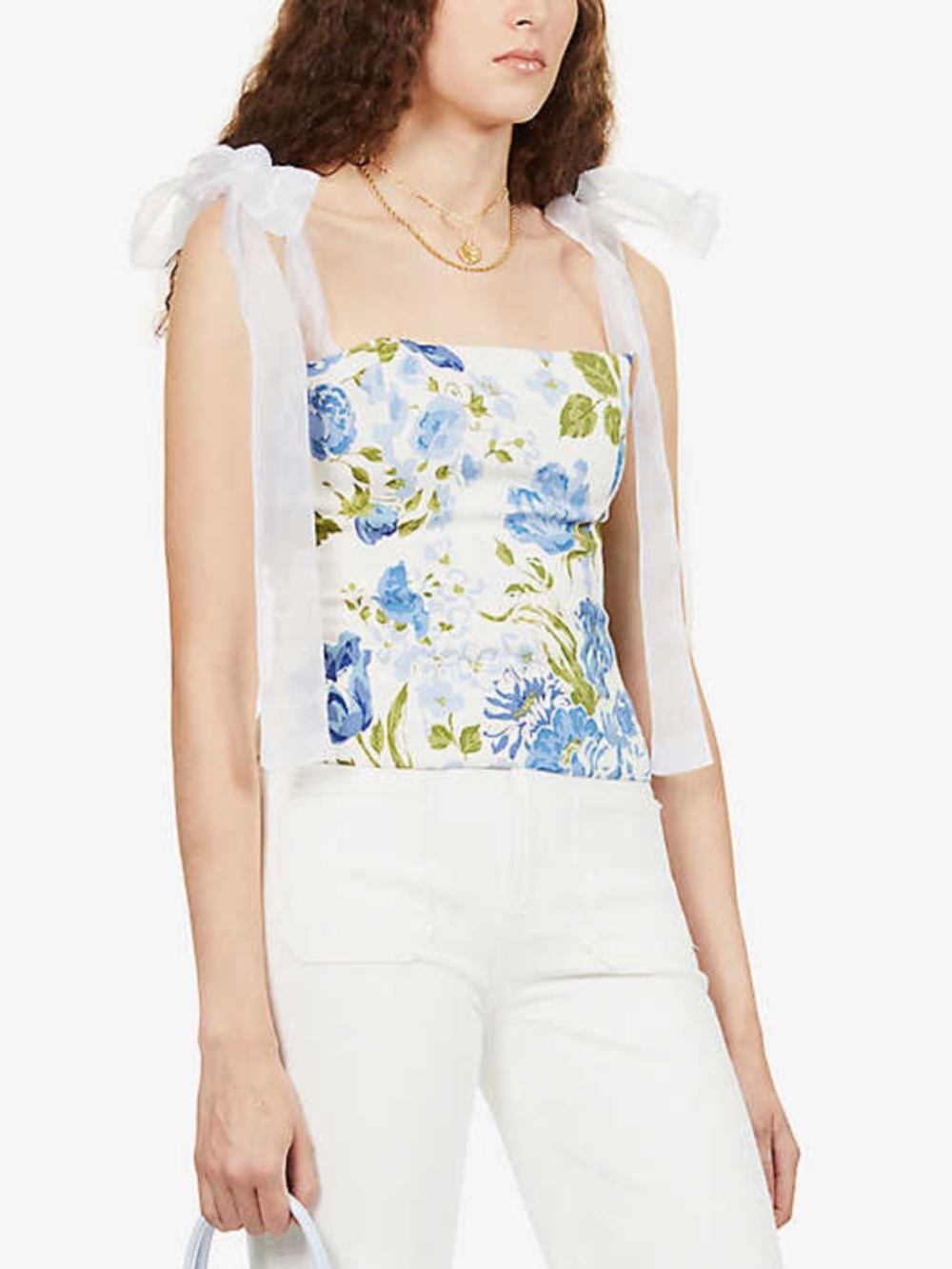 NEW Reformation Zoey Top Lucca 12 - Picture 4 of 17